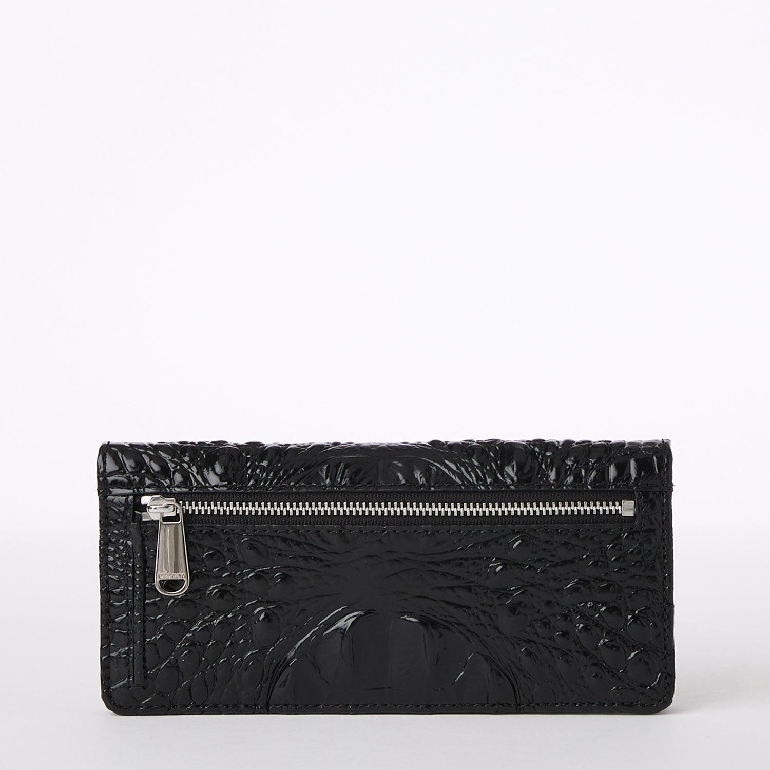 Black Melbourne Silver Hardware Ady Wallet Back View