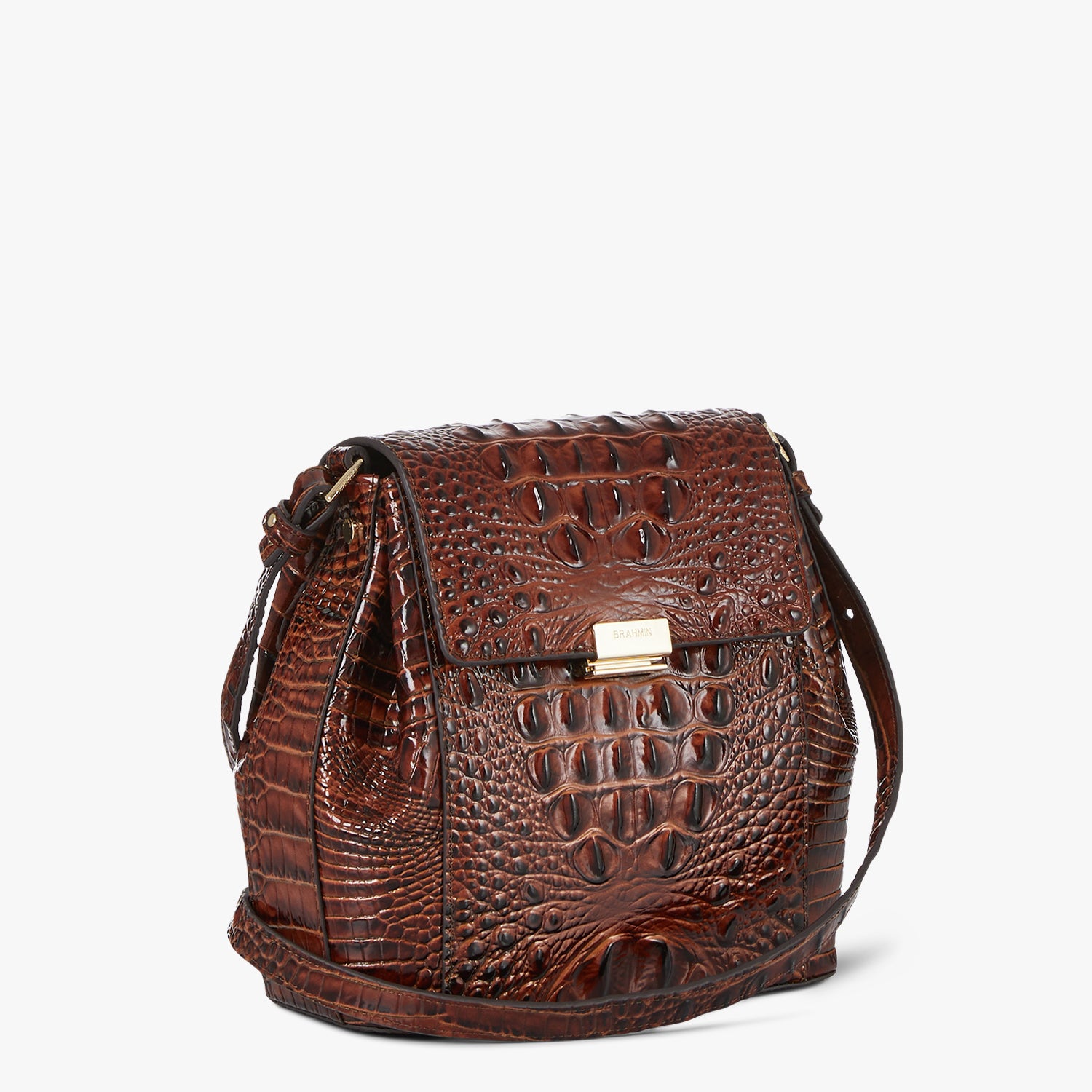 Margo Crossbody Pecan Melbourne Side View