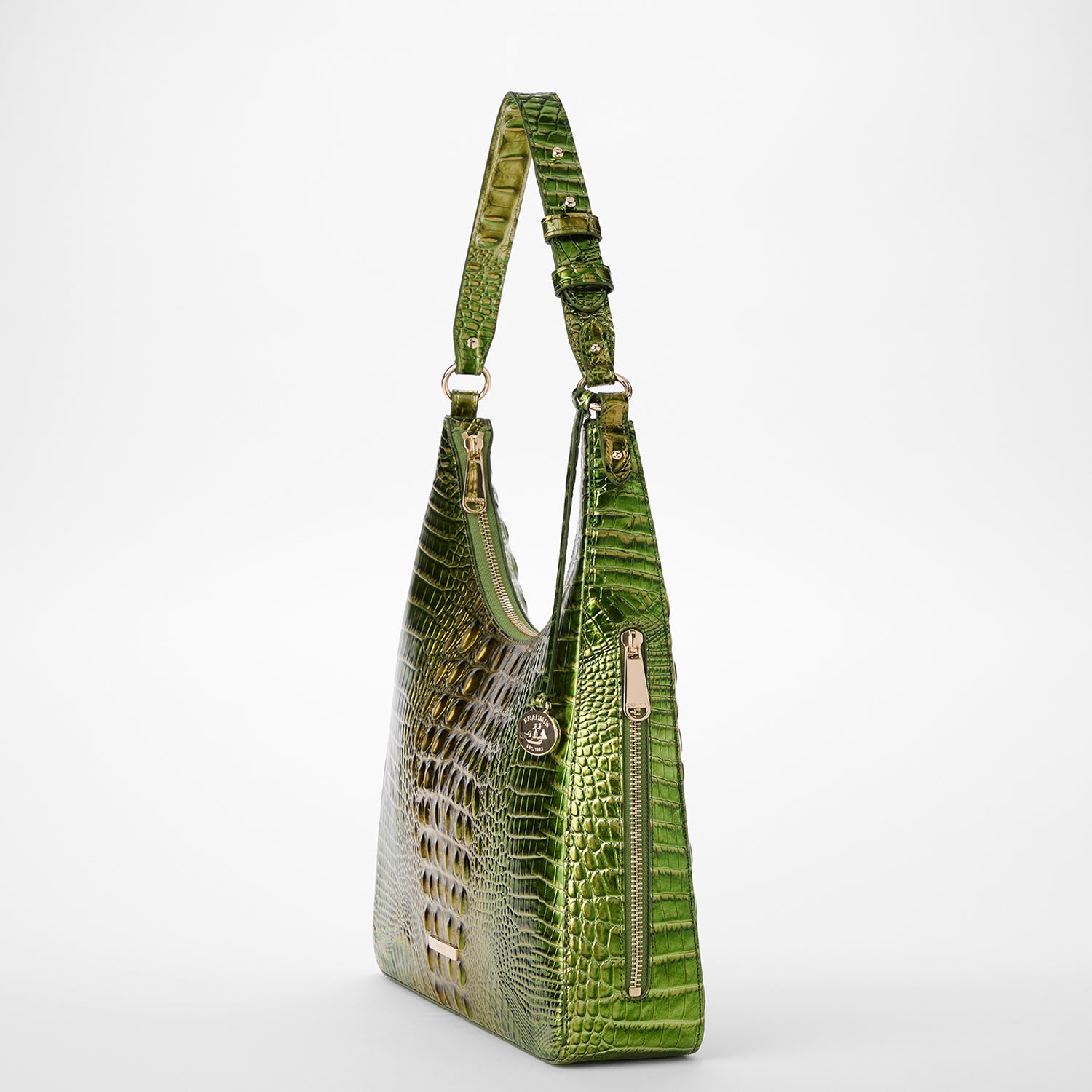 Cacti Green Melbourne Tabitha Shoulder Bag Side View