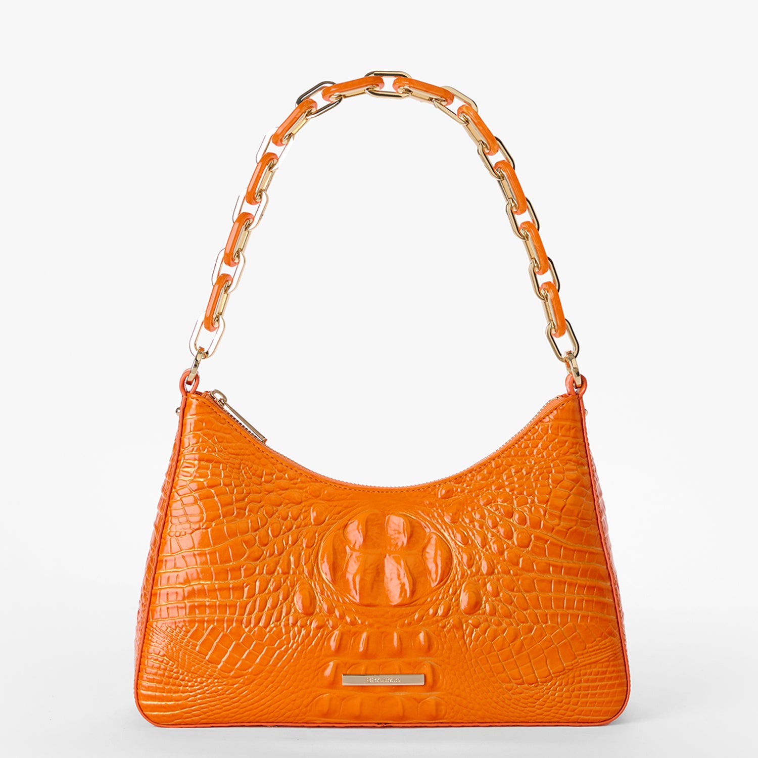 Mango Orange Melbourne Mod Esme Shoulder Bag Front View