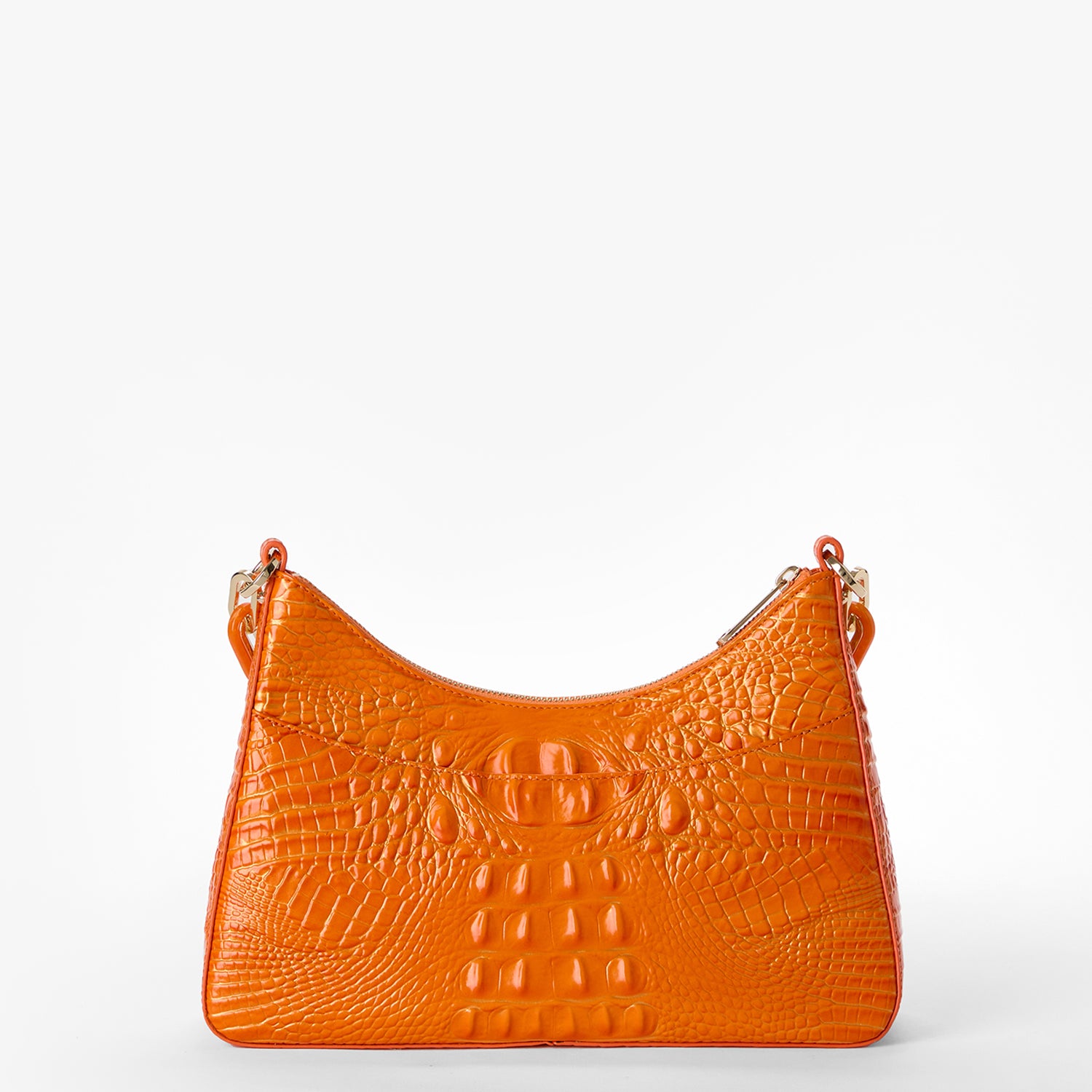 Mango Orange Melbourne Mod Esme Shoulder Bag Back View