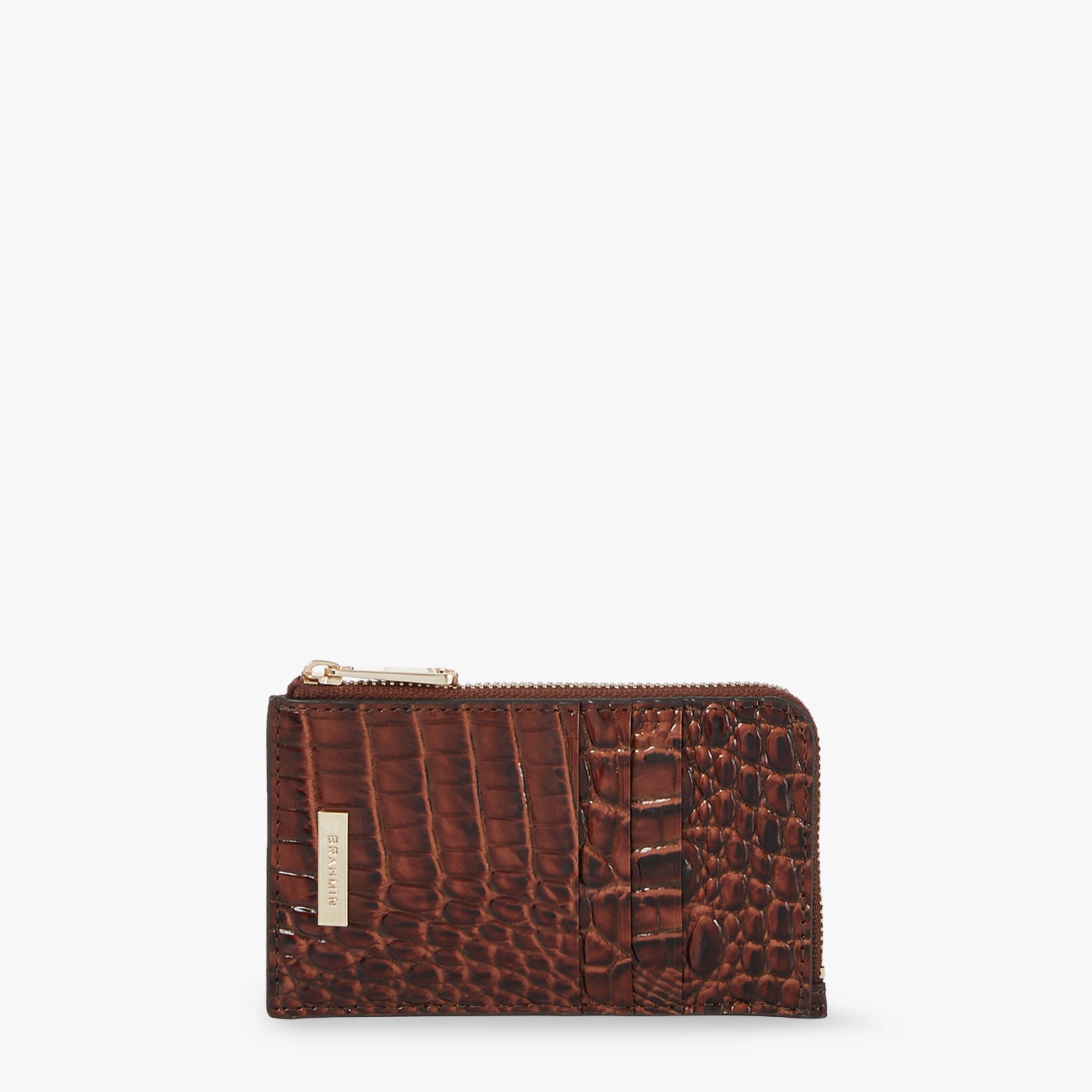 Pecan Melbourne Lennon Wallet Front View