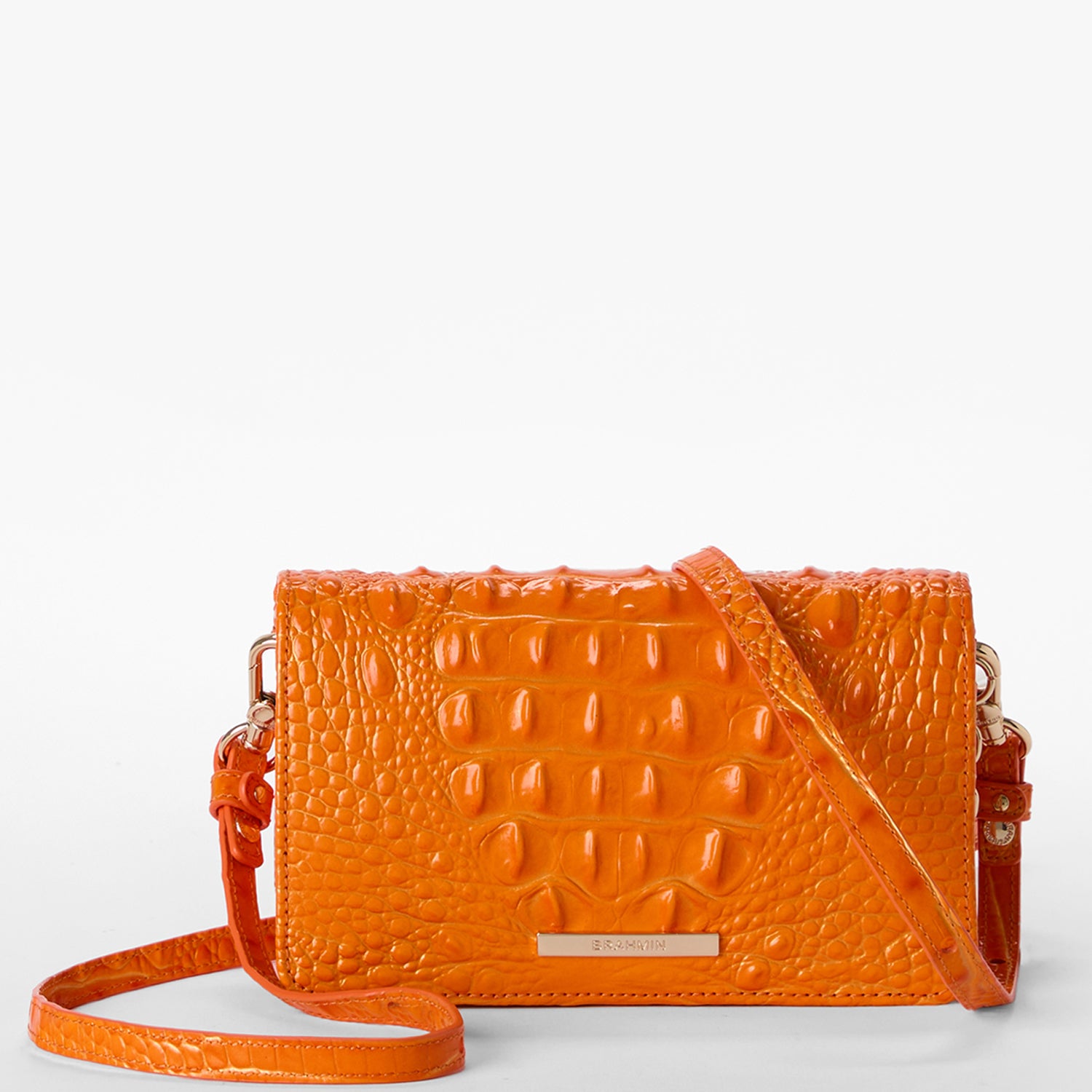 Mango Orange Melbourne Minuette Crossbody Front View