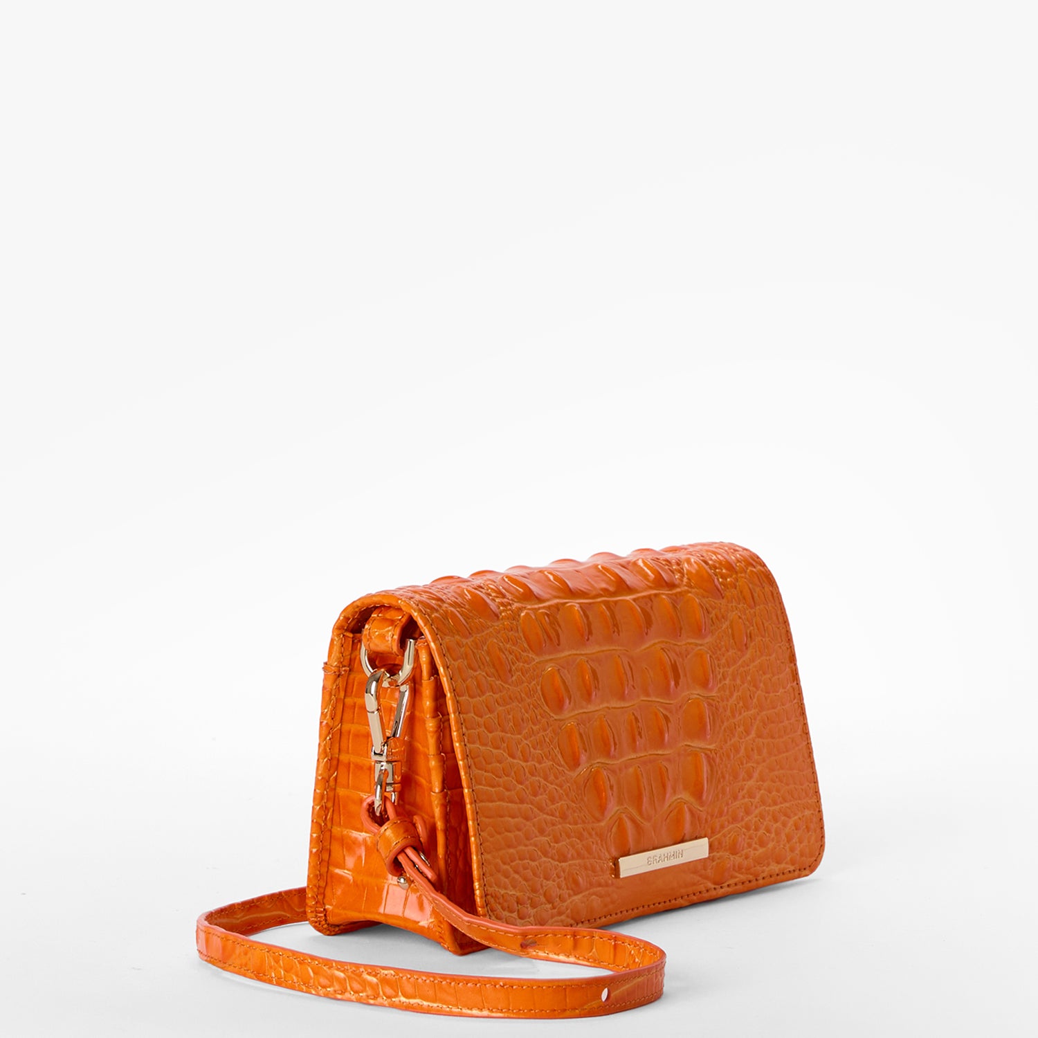 Mango Orange Melbourne Minuette Crossbody Side View