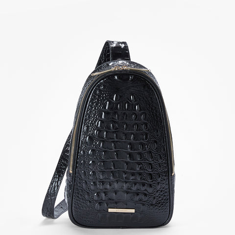 Jordan Crossbody Backpack Black Melbourne BRAHMIN