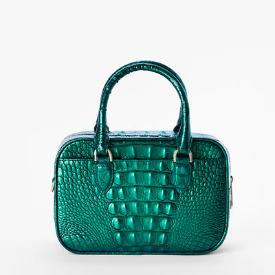 Mystic Green Melbourne Mara Satchel Back View