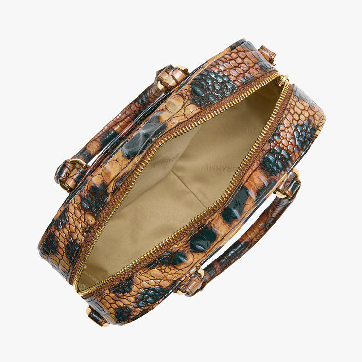 Golden Lynx Melbourne Mara Satchel Open Top View