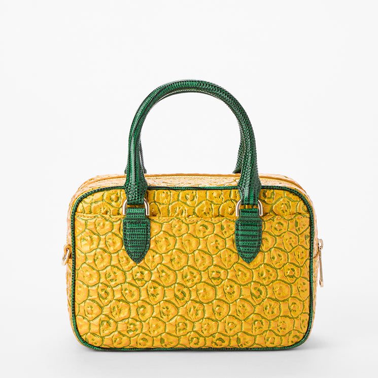 Yellow Marche Mara Satchel Back View