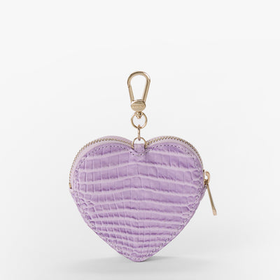 Gentle Lavender Melbourne Heart Pouch Back Shot