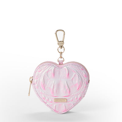 Rose Water Melbourne Heart Pouch Clip-On Accessory Front View