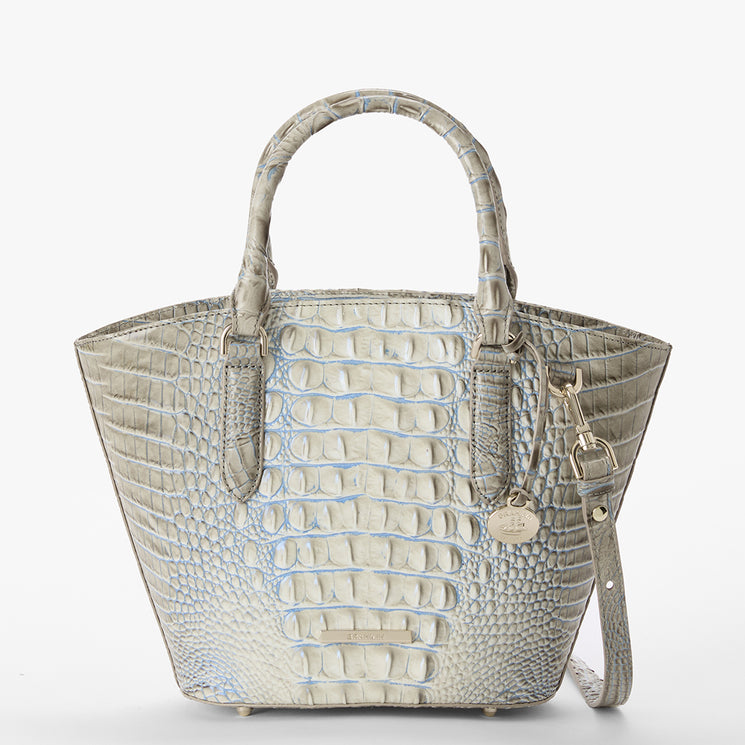 Mindful Grey Ombre Melbourne	Jenny Tote Front View With Strap