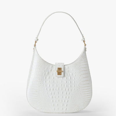 Sea Salt White Melbourne Fallon Shoulder Bag Front View