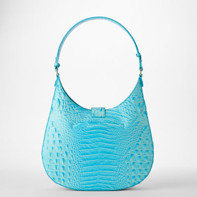 Tropic Blue Melbourne Fallon Shoulder Bag Back View