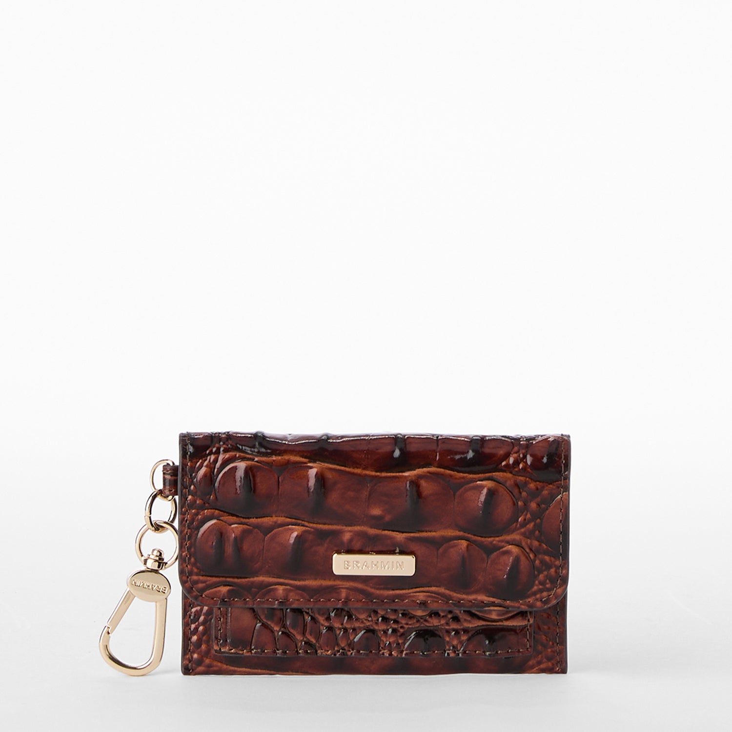 BRAHMAN レギンス Ricki Keychain Wallet | Pecan Melbourne | BRAHMIN
