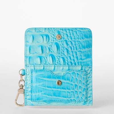 Tropic Blue Melbourne Ricki Wallet Open Front View