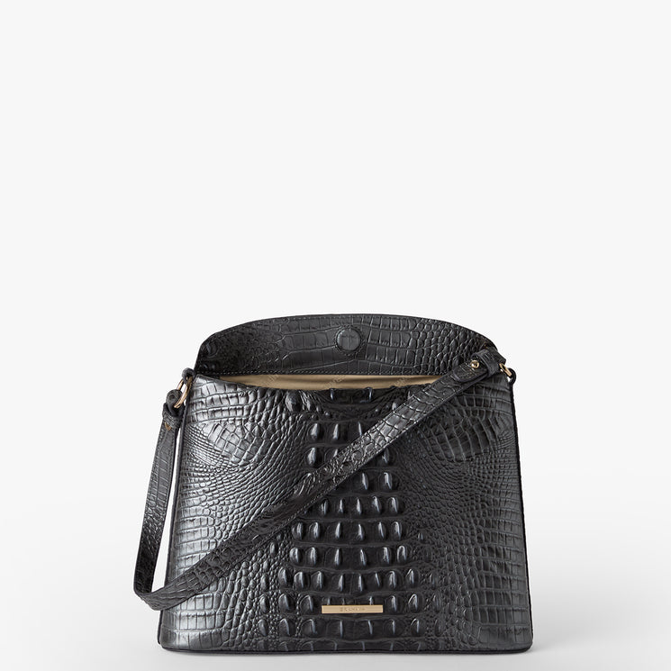 Charcoal Melbourne Braelynn Front View with Strap 