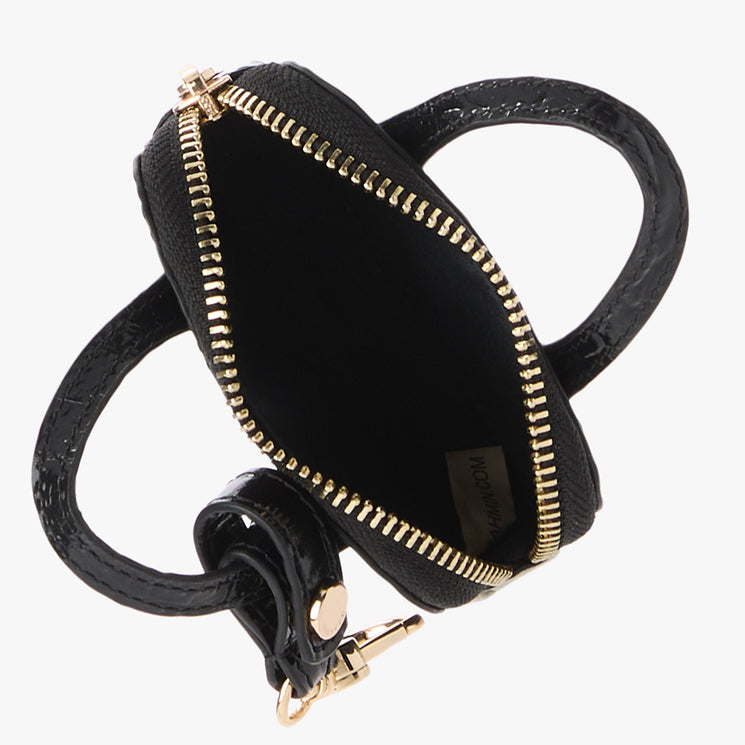 Black Melbourne Mini Mara Clip on Accessory Open Top View