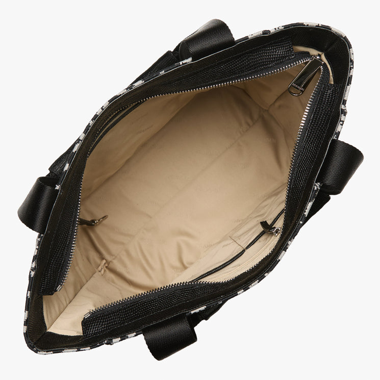 Charcoal Brahmin Luxe Leisure Mollie Open View 