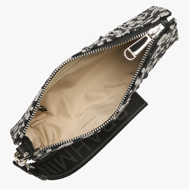 Charcoal Brahmin Luxe Leisure Adia Open View 
