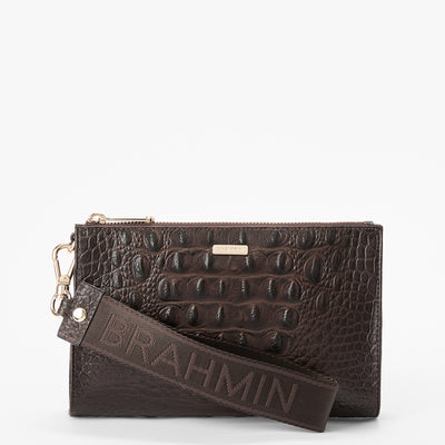 Chocolate Alden Road Adia Front View with Strap 