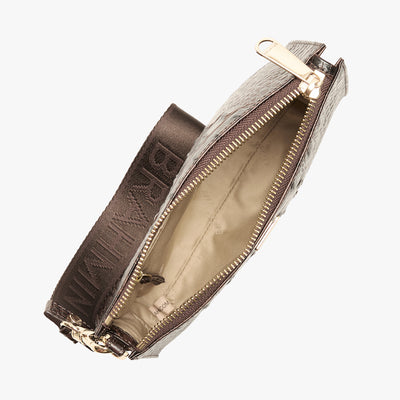 Chocolate Alden Road Adia Open View with Strap 