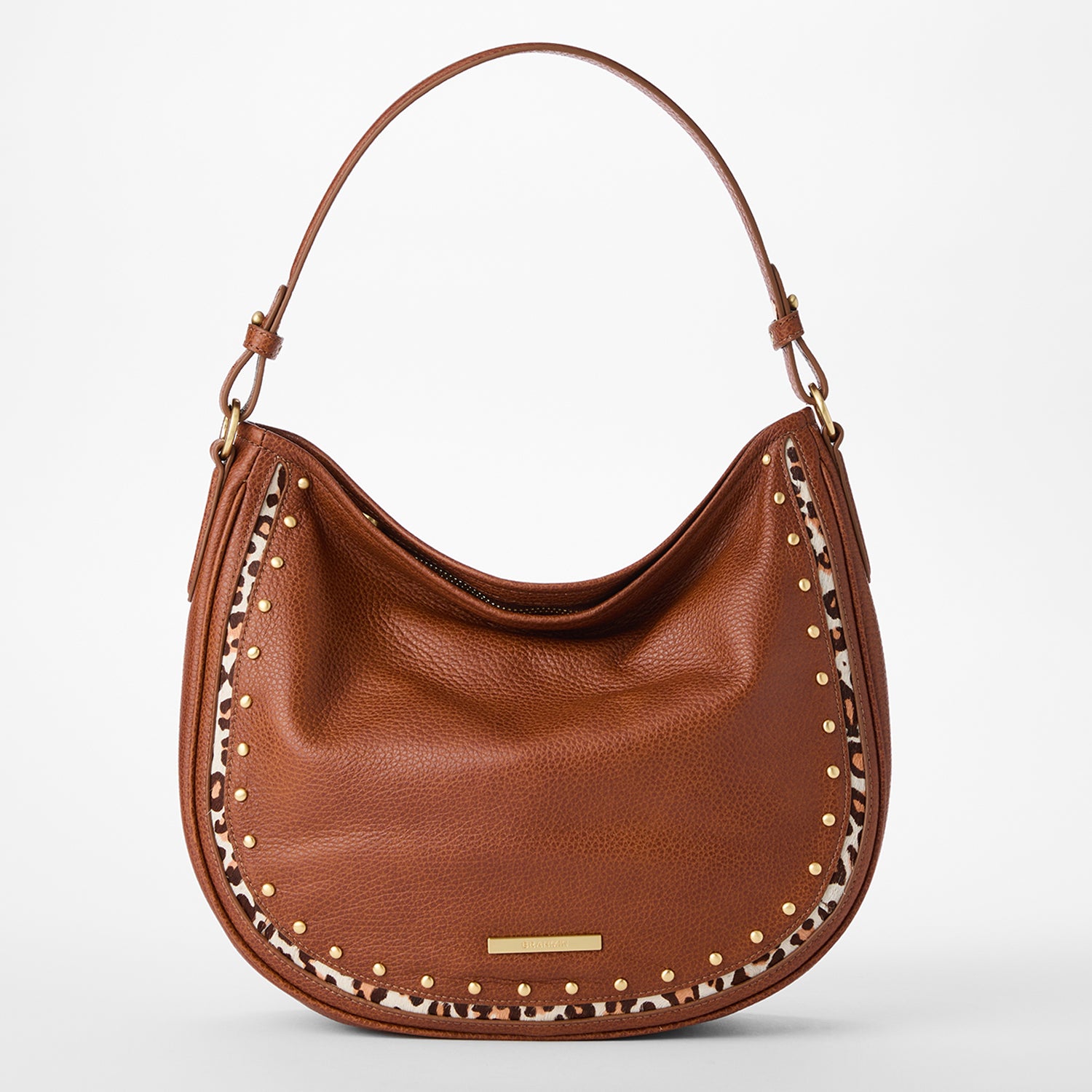 Small Kathleen Shoulder Bag | Black Alden Road | BRAHMIN