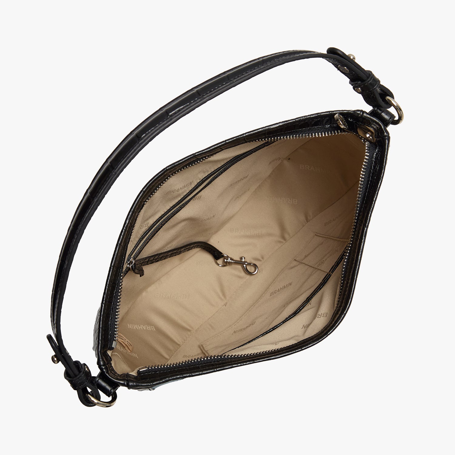 Small Kathleen Shoulder Bag | Retro Blue Lismore | BRAHMIN