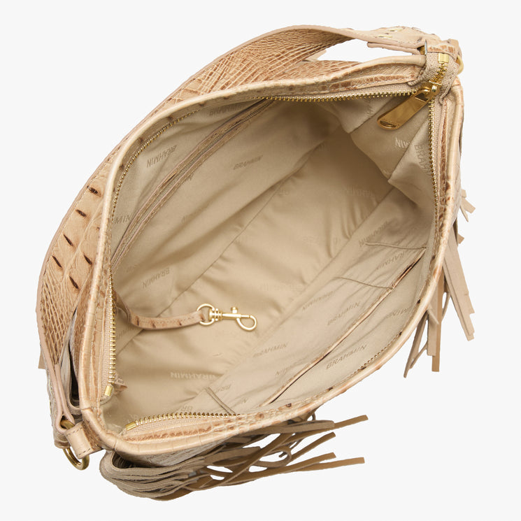 Sandstorm Bonita	Small Kathleen Shoulder Bag Open Top View