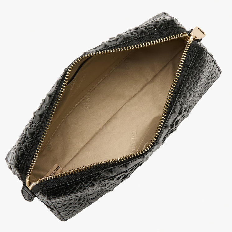 Black Melbourne Loretta Pouch Open Top View