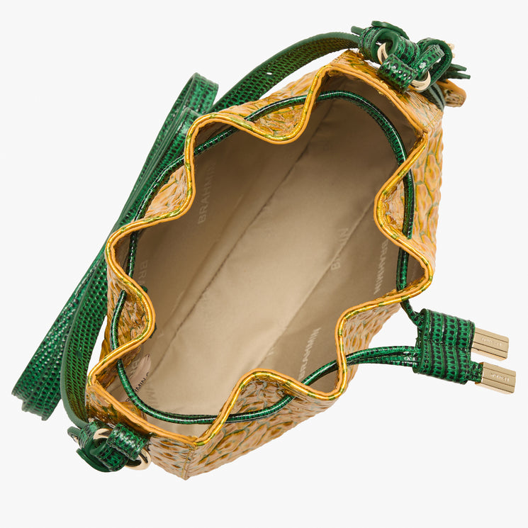Yellow Marche Eliana Crossbody Open Top View