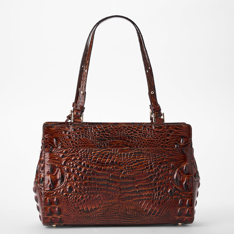 Pecan Melbourne Josette Tote Back View