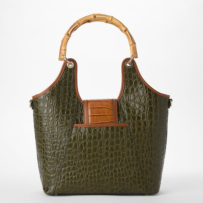 Green Brookhaven Melora Tote Back View