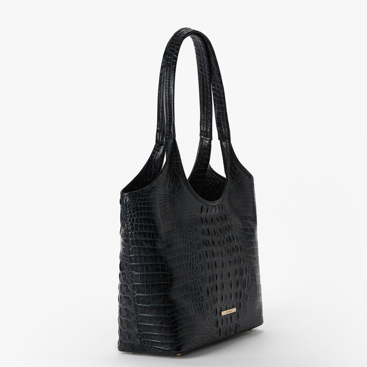 Black Alden Road Melora Tote Side View