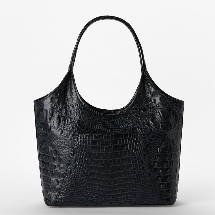 Black Alden Road Melora Tote Back View