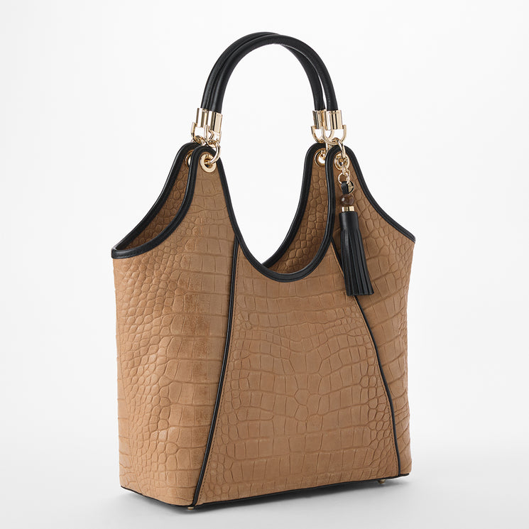 Latte San Lorenzo	Melora Tote Side View