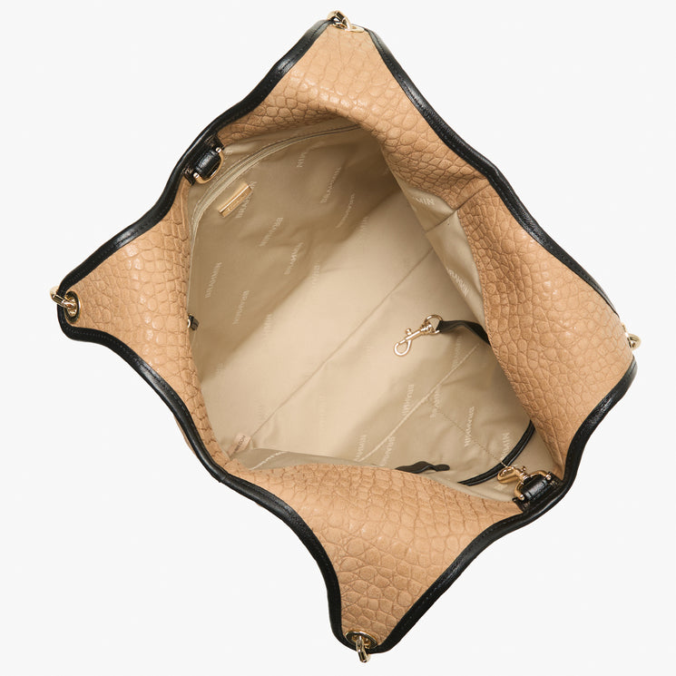 Latte San Lorenzo	Melora Tote Open Top View