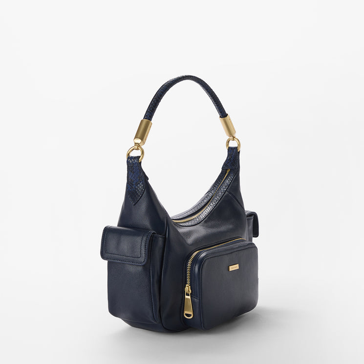 Navy Studio Corinne Front Side View 
