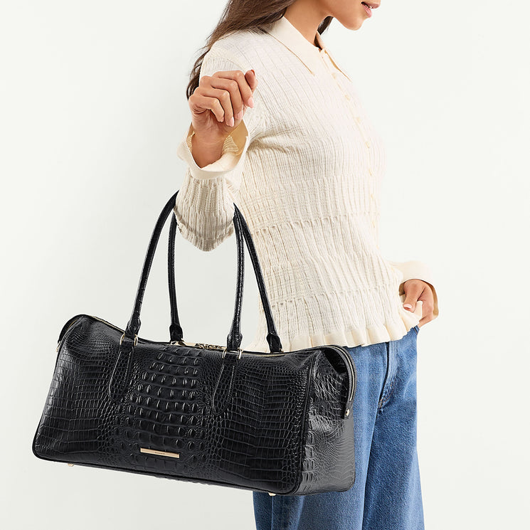 Model Holding Myla Black Melbourne