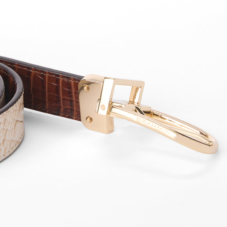 Contour Classic Croc Reversible Belt Buckle View