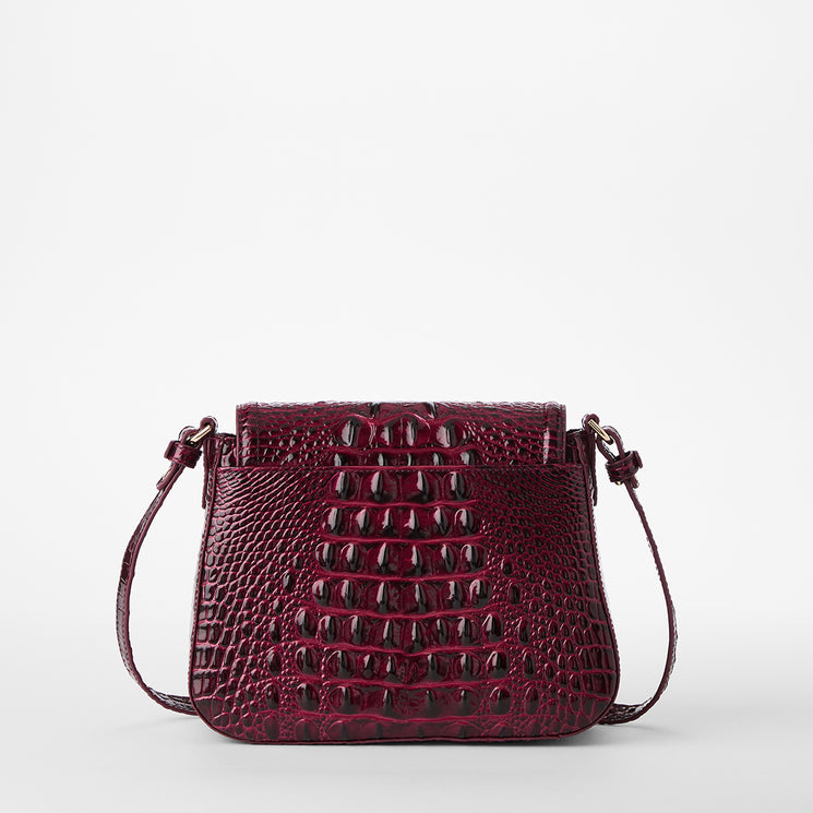 Cherry Lacquer Melbourne Gianna Back View with Straps 