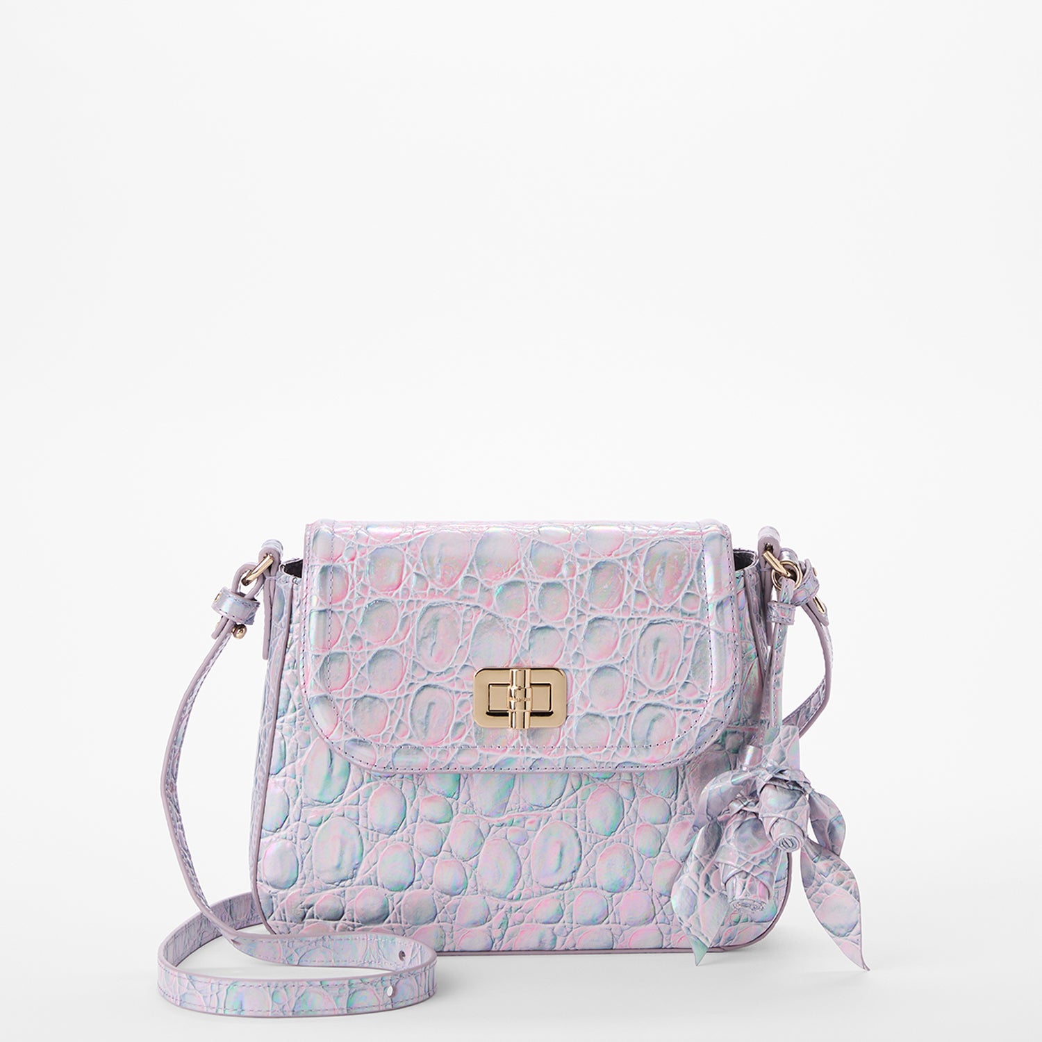 Her lip to / ショルダーバッグ/PVC/IVO/総柄 Gianna | Lavender Dewdrop | BRAHMIN