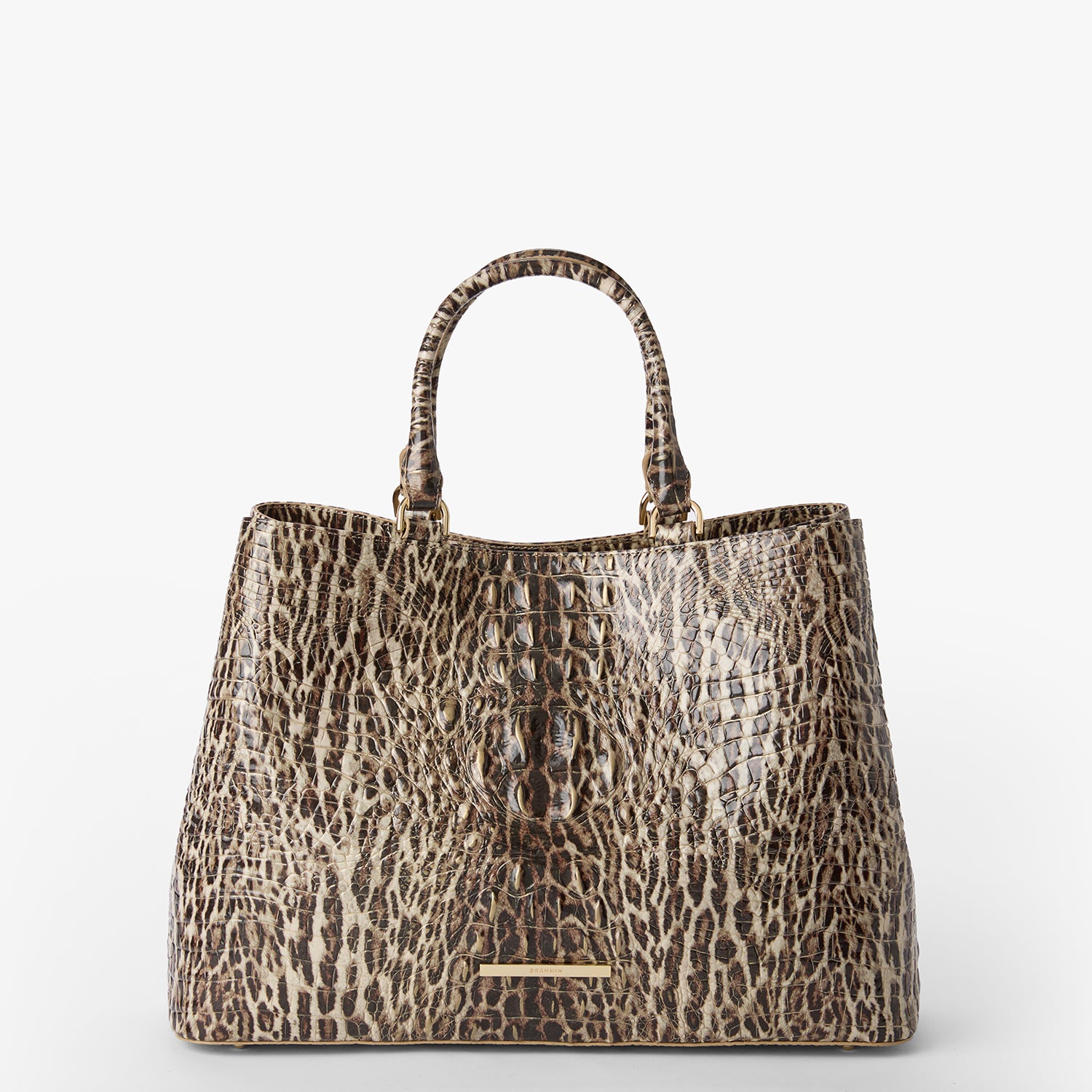 Priscilla Satchel | Volcanic Red Melbourne | BRAHMIN