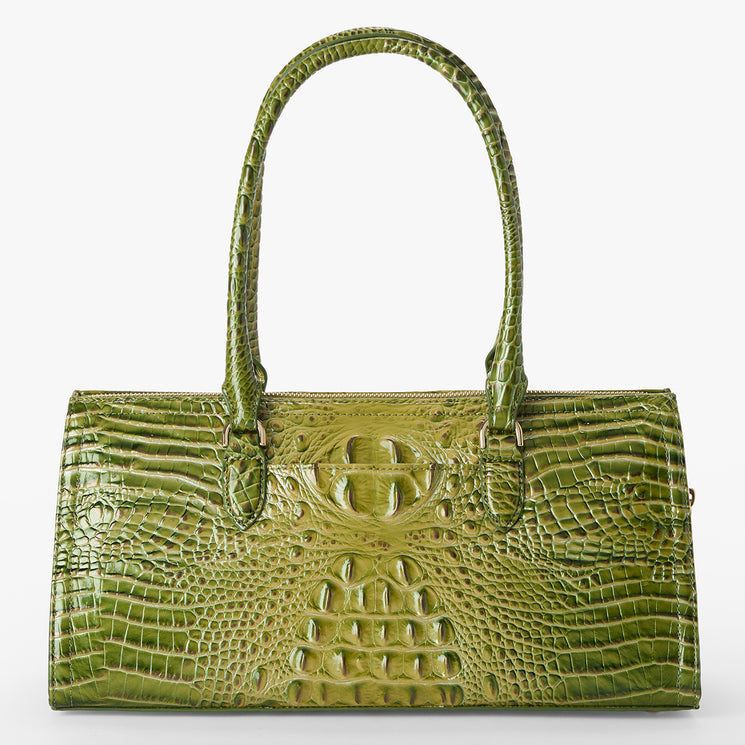 Olive Ombre Melbourne Sophia Satchel Back View