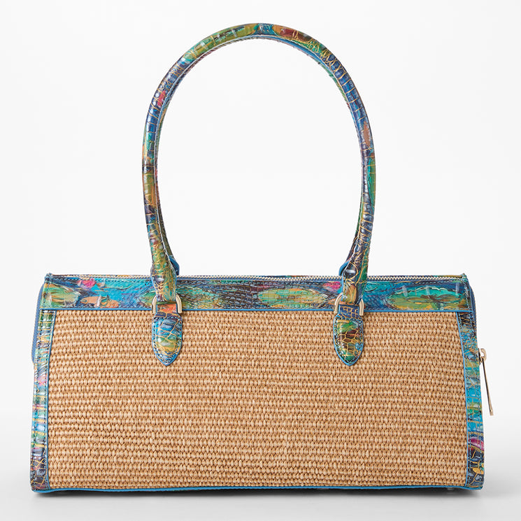 Waterlily Abloom Sophia Satchel Back View
