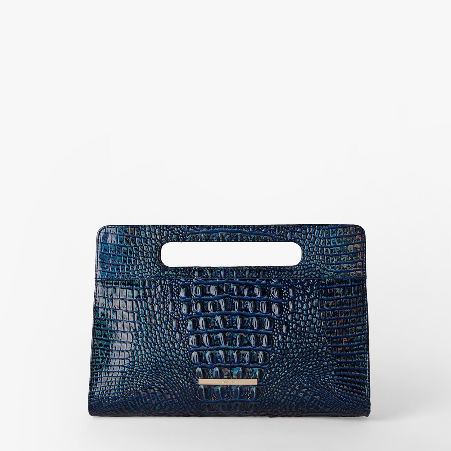 Suri Zip Leather Wallet | Pecan Melbourne | BRAHMIN
