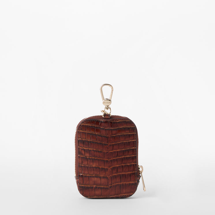 Pecan Melbourne Rectangle Pouch Back View 