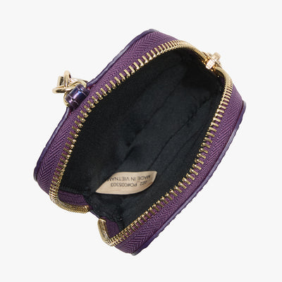 Purple Acro Katelynn Pouch Open View 