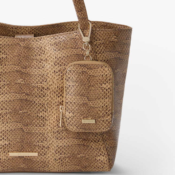 Light Pecan Bonaire Katelynn Pouch On Handbag View