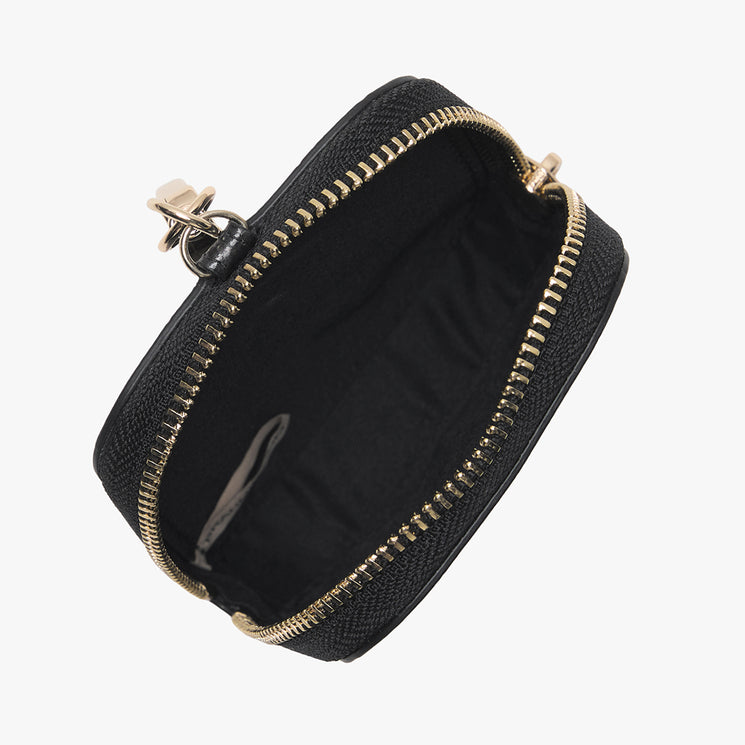 Black Alba Katelynn Pouch Open Top View