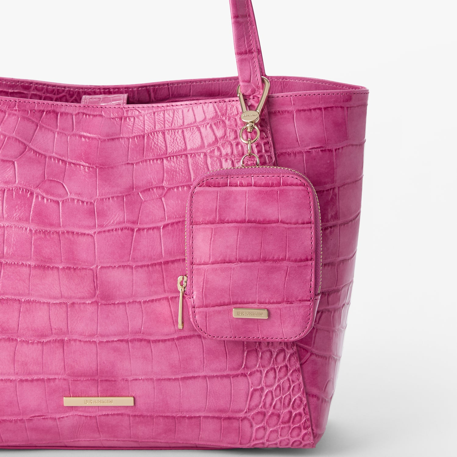 Katelynn Pouch | Pink Alba | BRAHMIN